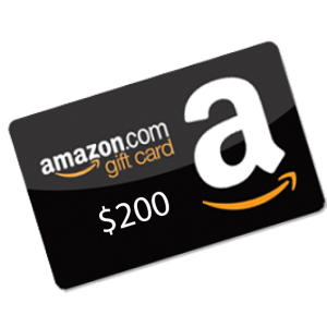 Get a $200 Amazon Gift Card!