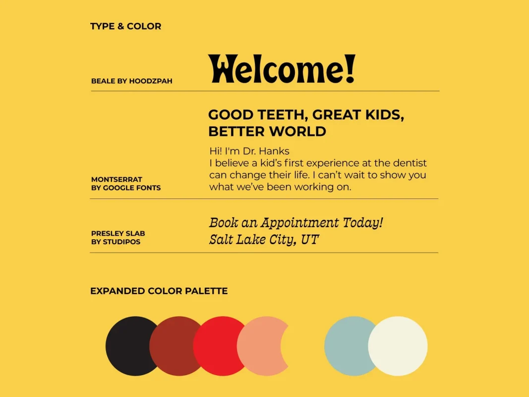 Brand Type and Color