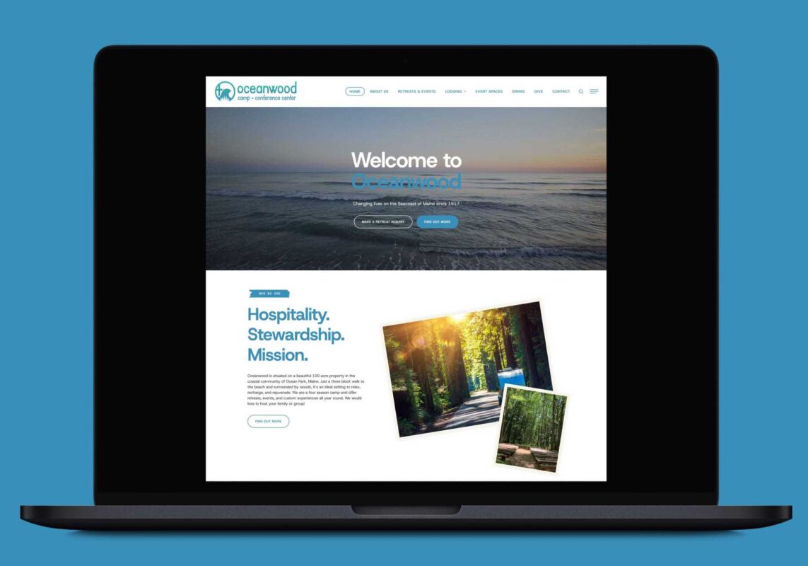 Old orchard beach web design