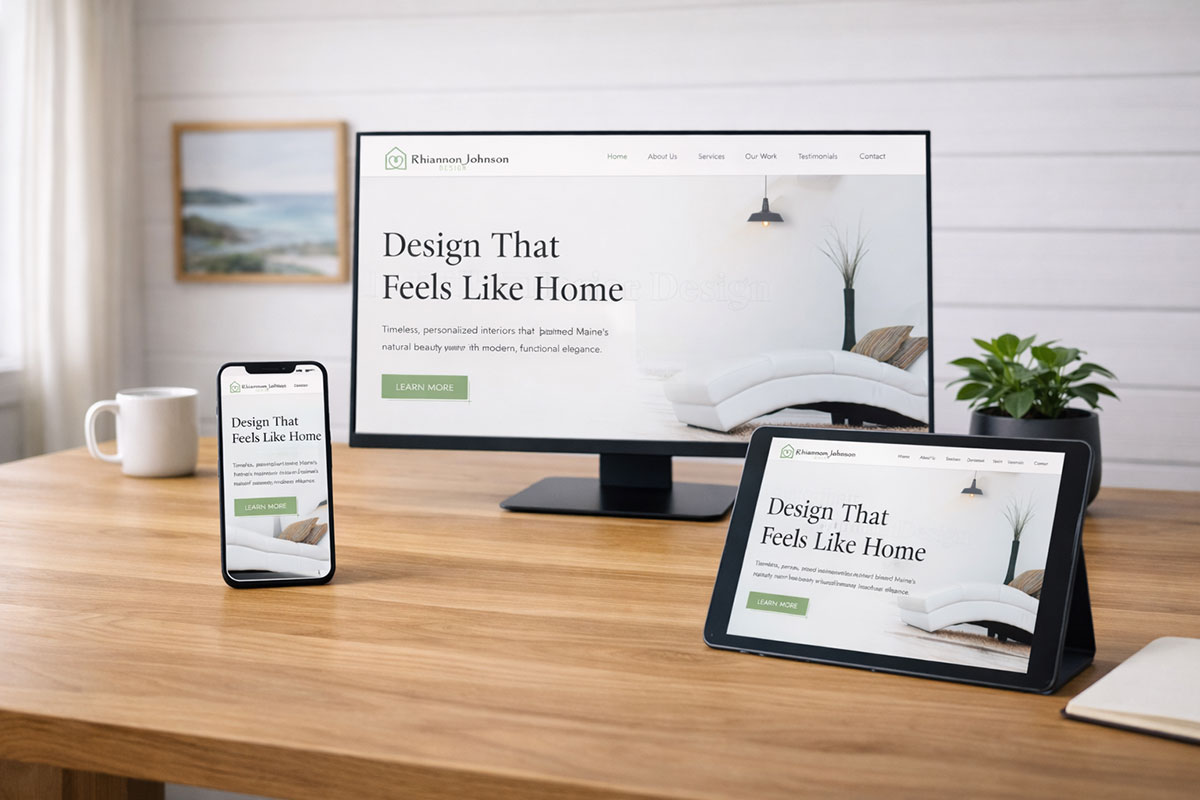 website design in Biddeford Maine