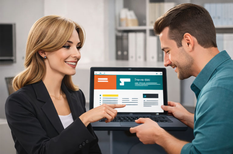 Service-based business web design